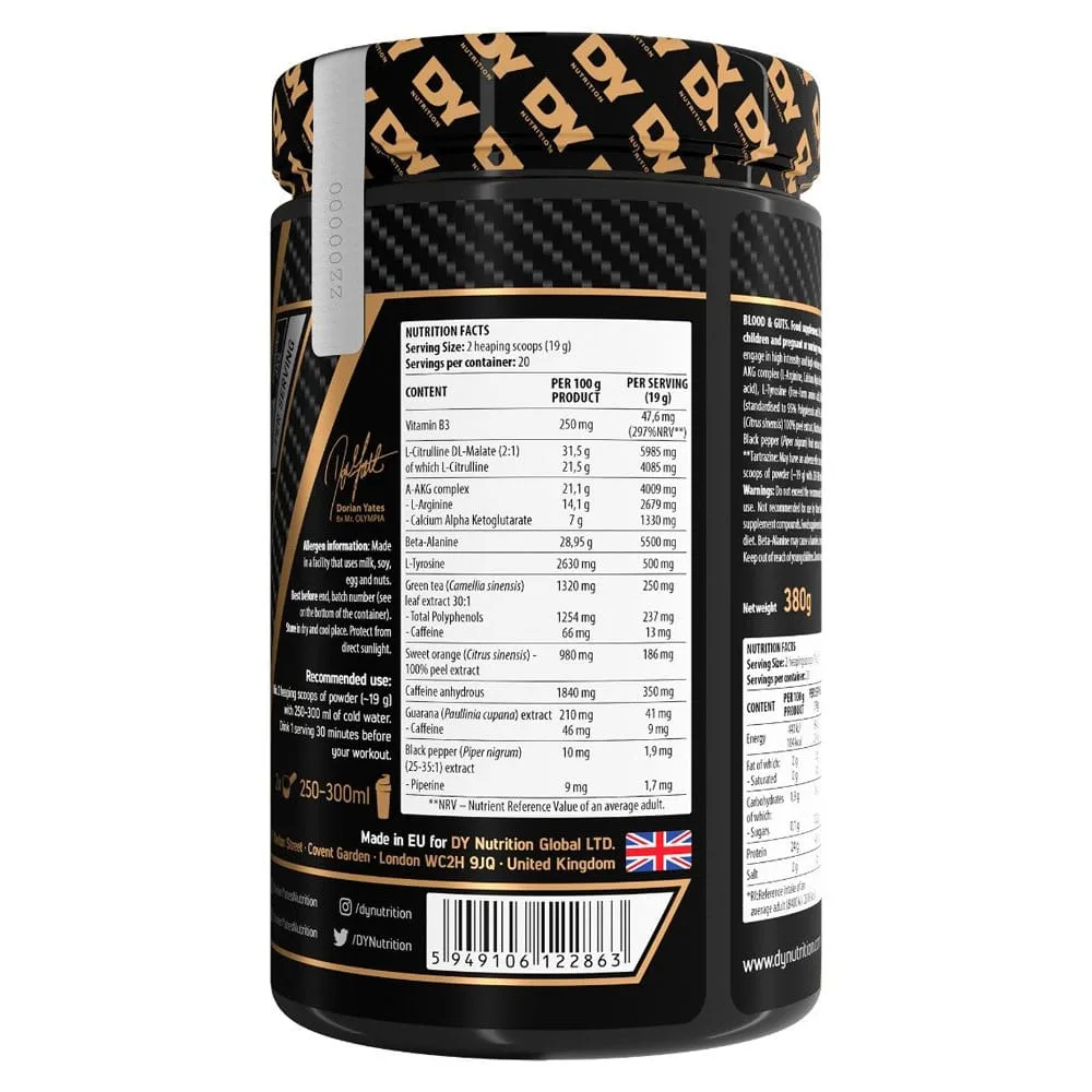 Dorian Yates Blood & Guts (380gr) - Image 3